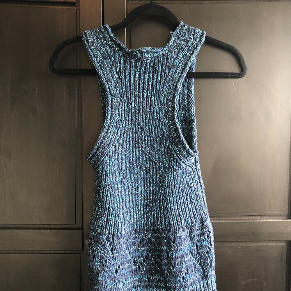 Anthropologie Pilcro Stitched Sweater Tank Top - Picture 4 of 14